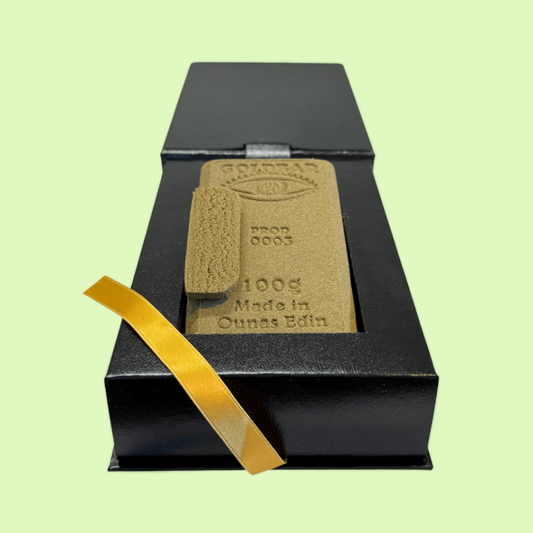 Strawberry X Beldia Résine CBD – Édition Limitée #0003 | Goldbar 420 | 10 G