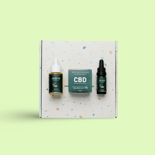 Coffret Cadeau bio CBD & Chanvre – Atelier Populaire - Herbe à chat CBD