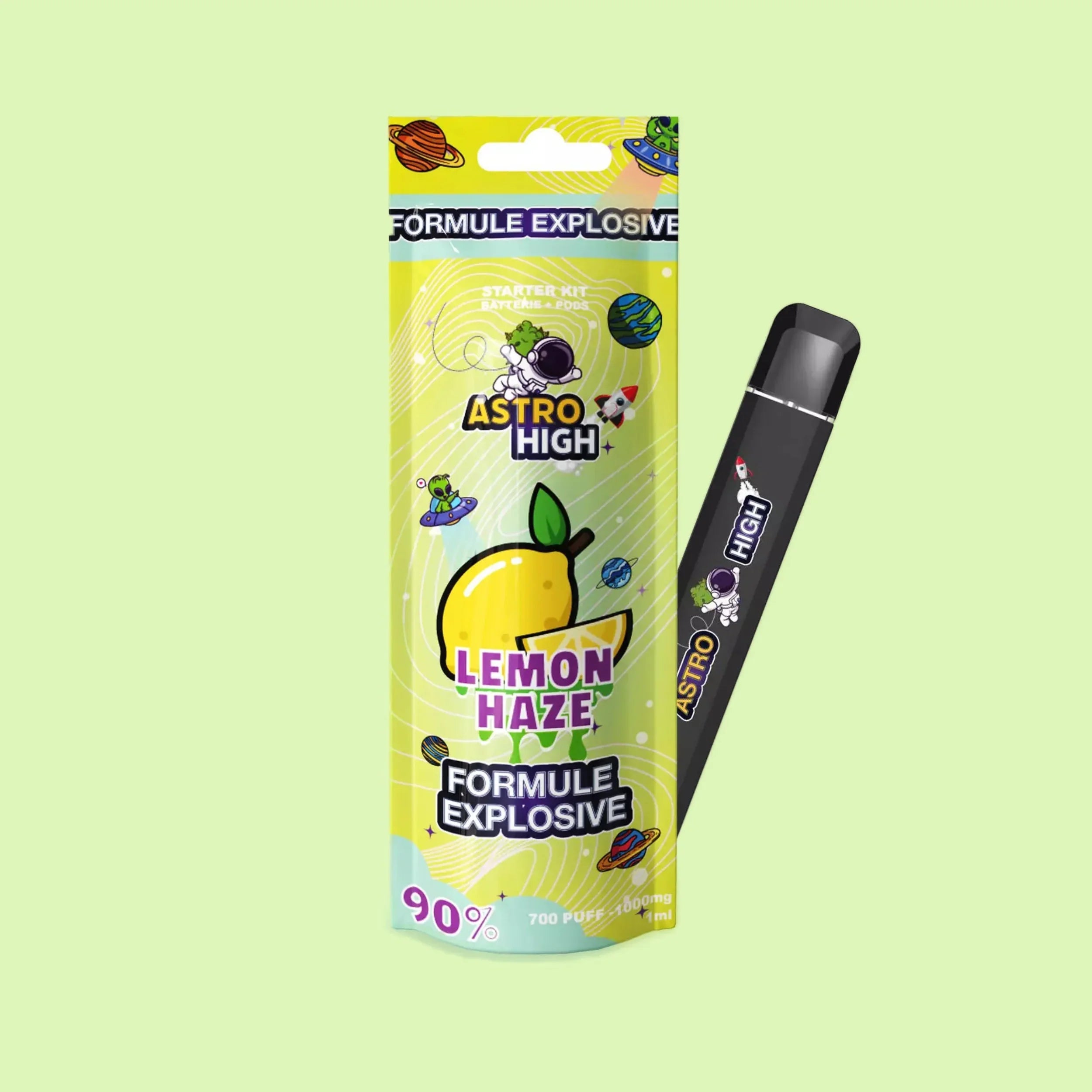Vape Pen Lemon Haze CBC 90% | Starter Kit