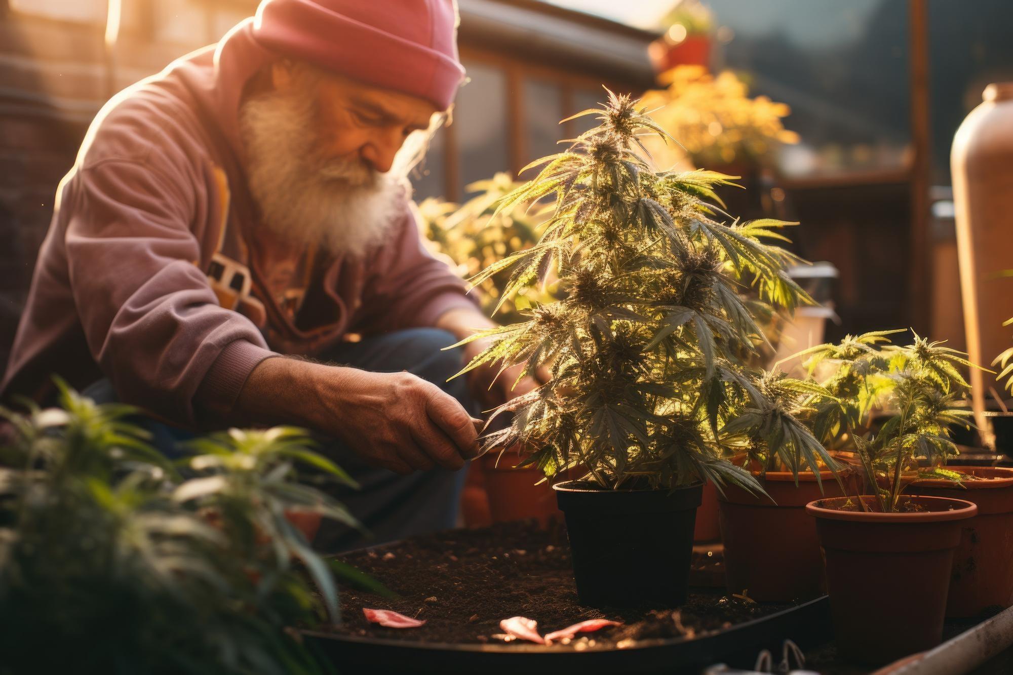 Partenariat Maroco-Américain pour la Formation à la Culture du Cannabis - Herbe à chat CBD Image