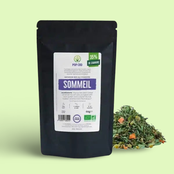 Tisane CBD Bio Sommeil 60g