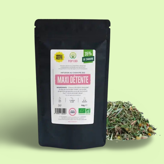 Tisane CBD Bio Maxi Détente 60g