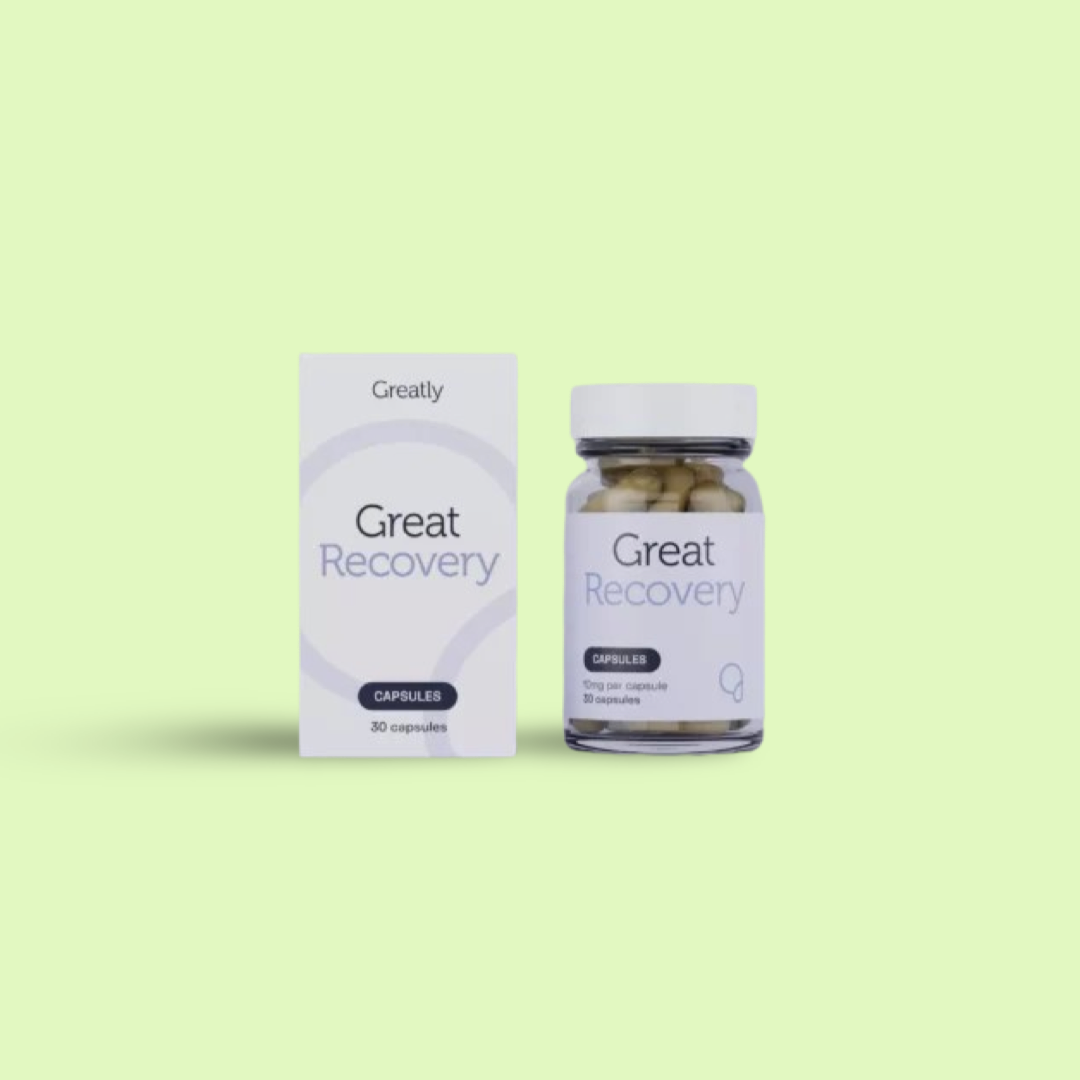 Gelules CBD RECOVERY 10mg – GREATLY