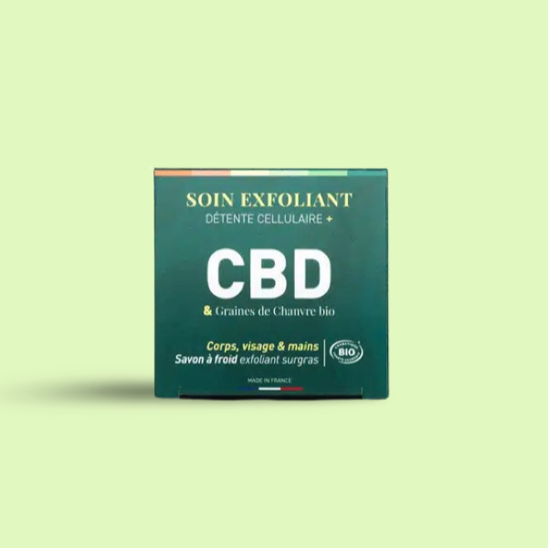 Soin Exfoliant Détente Cellulaire + CBD 90g – Atelier Populaire