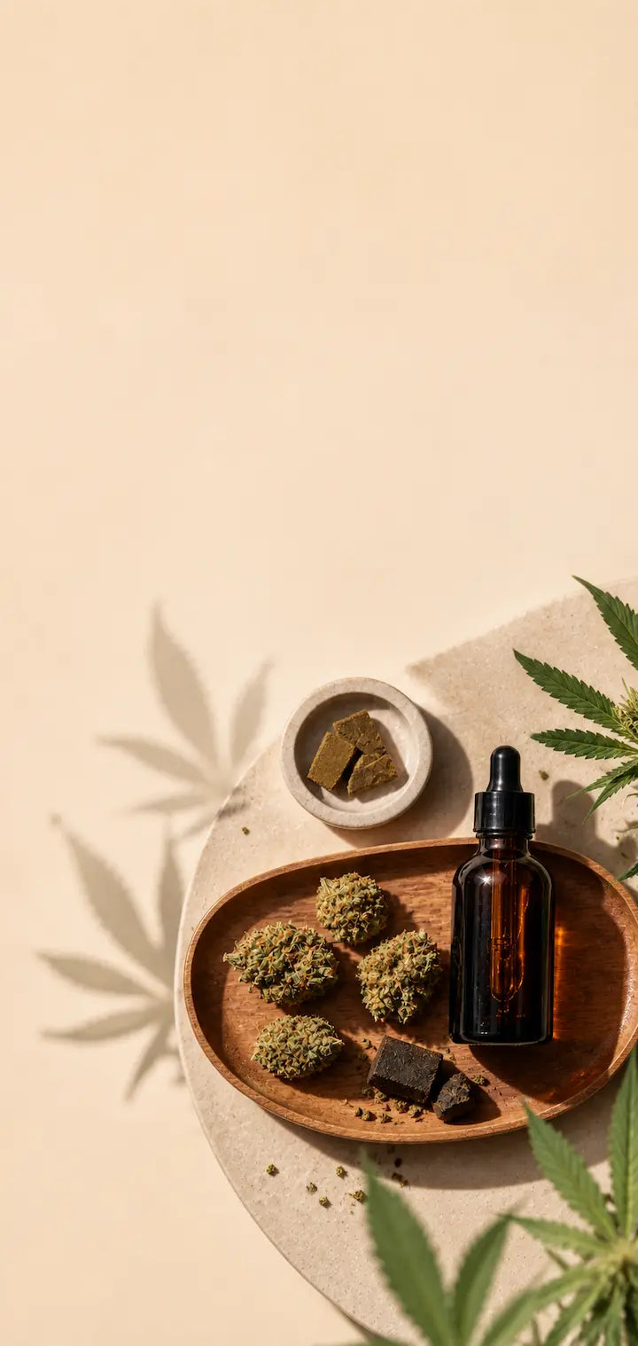 Boutique CBD en ligne proposant des fleurs CBD premium, huiles et résines naturelles