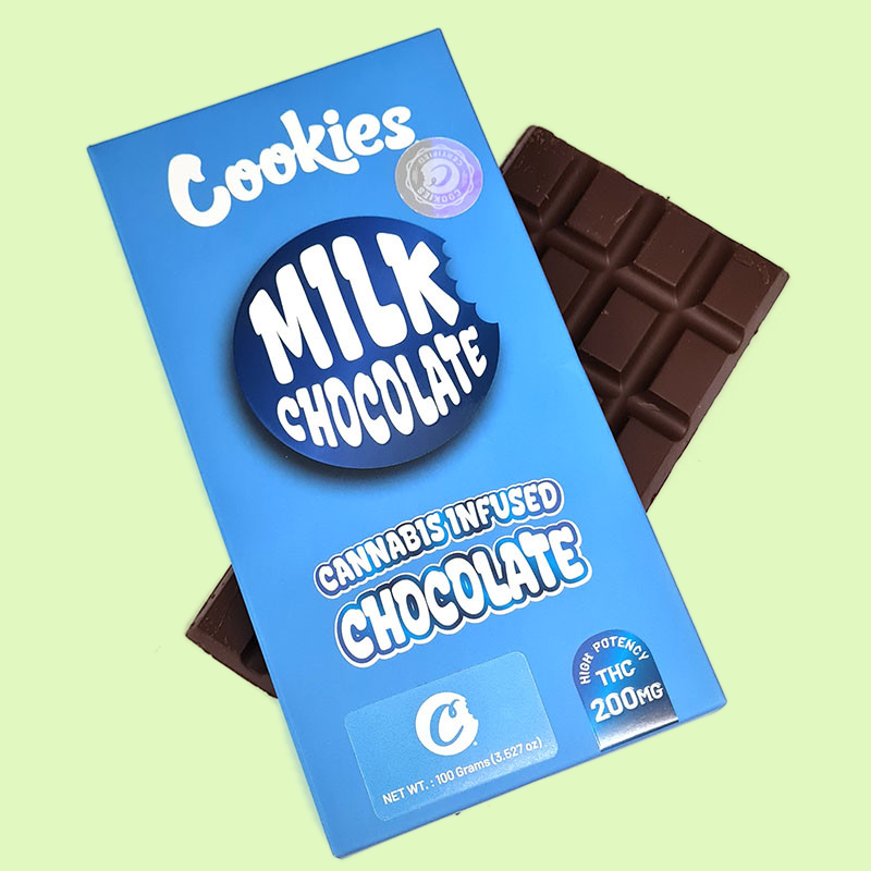 Milk Chocolate | COOKIES 200 mg