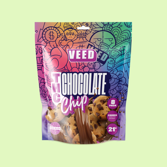 Cookies au pépites de chocolat 250mg Delta-9 – Veed – THC Chocolate Chip