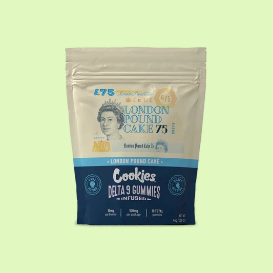 Gummies London Pound Cake Delta-9 COOKIES - 10 Gummies