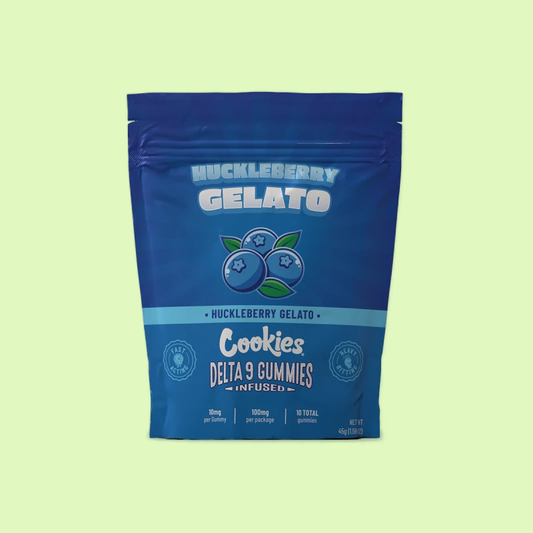 Gummies Huckleberry Gelato Delta-9 COOKIES - 10 Gummies