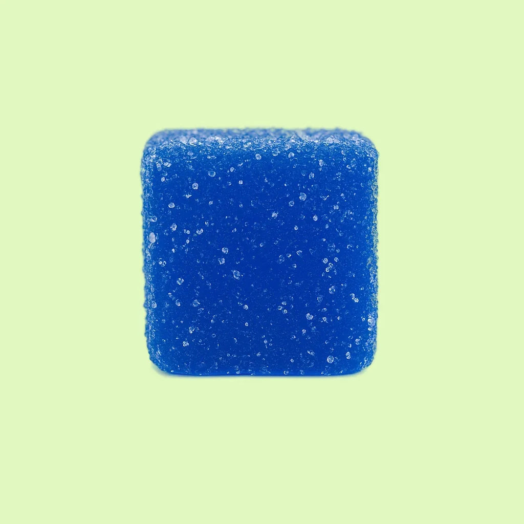 Gummies à la myrtille de Herbe à chat CBD, 30 mg de THC, bonbons gélifiés avec saveur de myrtille, pour détente et bien-être.