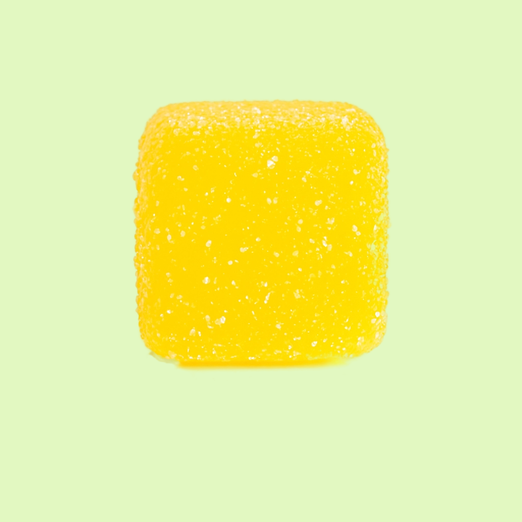 Gummies au CBD Herbe à chat, 20 mg, saveur citrus, bonbons gélifiés avec ingrédients naturels, pour relaxation et bien-être.