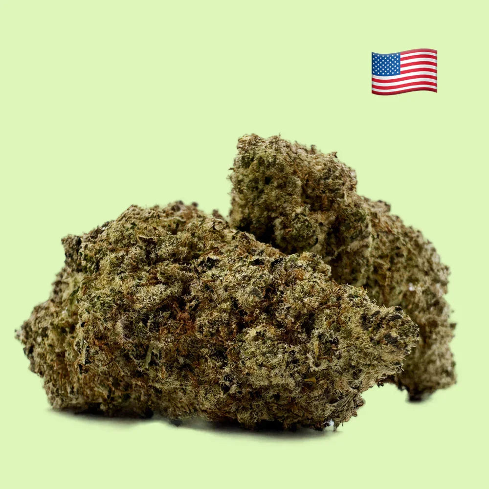 Fleurs brut de Cereal Milk CBD de Herbe à Chat, culture hydroponique intérieure aux USA, 18% de CBD.