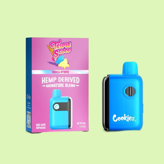 TRIPLE SCOOP VAPE CBC INFUSED 5G COOKIES